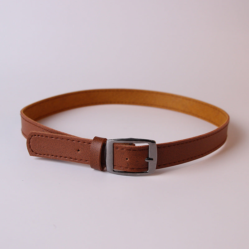 Fashion Personality Top Hat Button Belt Accessories