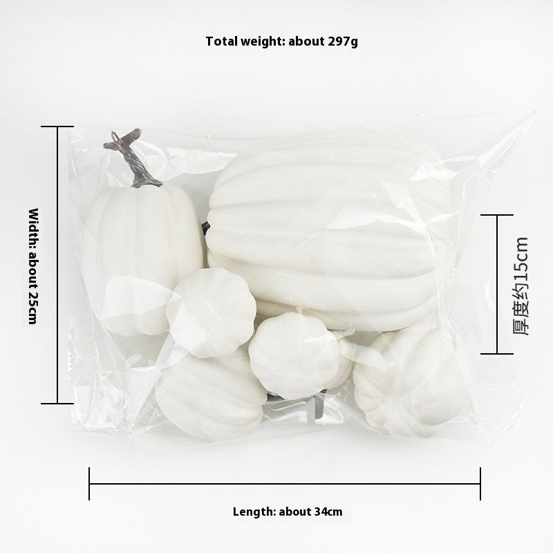 Foam Pumpkin Halloween Ornaments Decoration Props