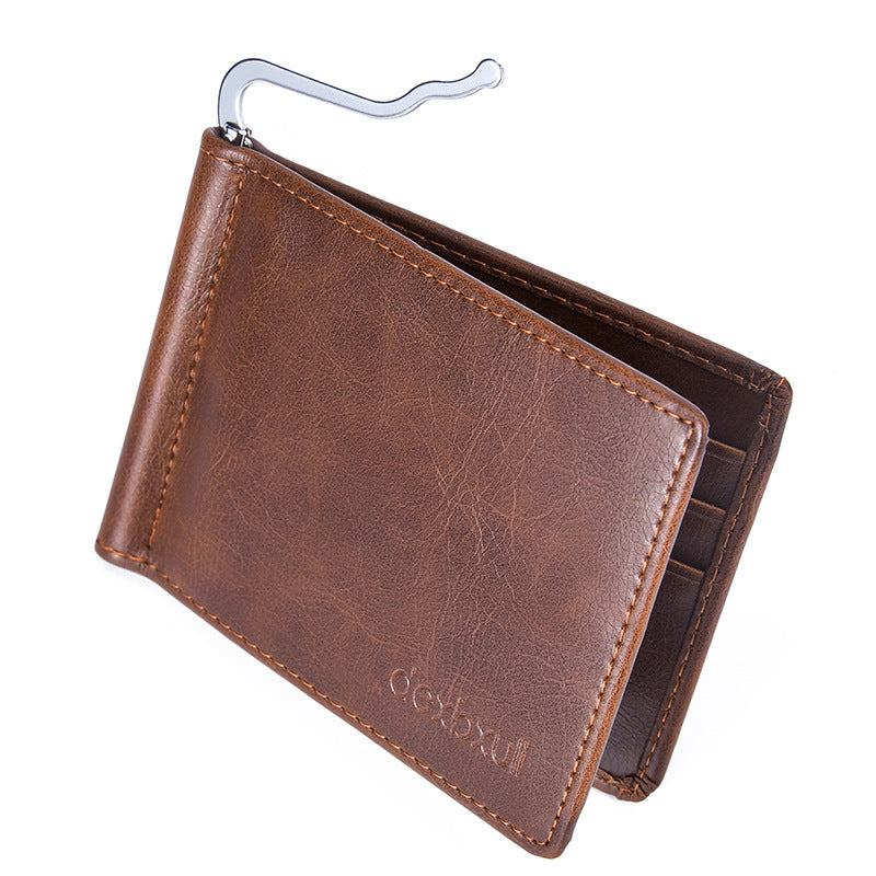 Men's Vintage Simple Mini Wallet