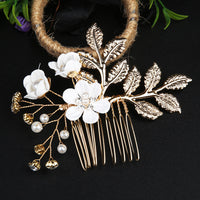 White Small Hair Comb