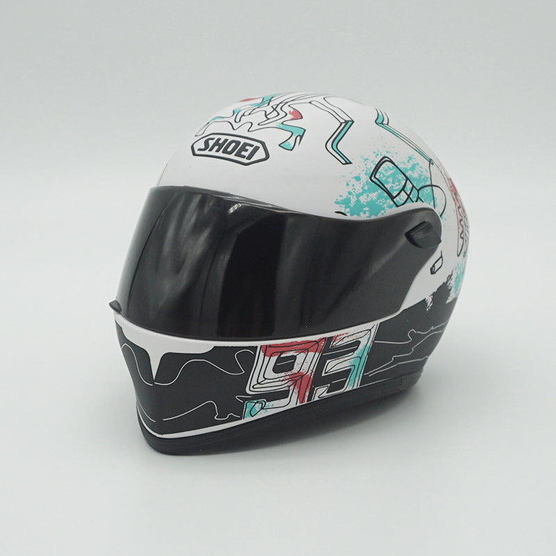Motorcycle Bear Helmet Doll Cat Motorcycle Helmet Model