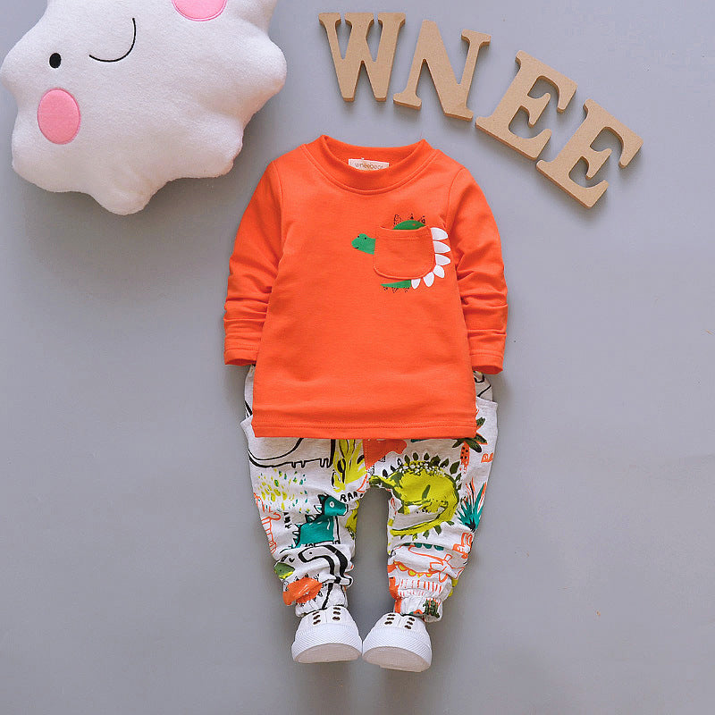 Kids Baby Cotton Denim Jacket Outfit Set Zipper Shirt