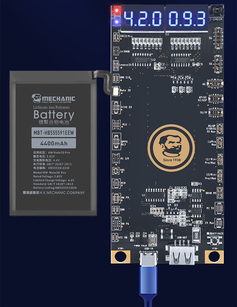 Mobile Phone Battery Charging Activation Board