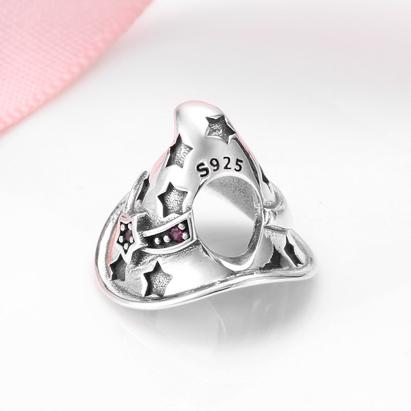 S925 Sterling Silver Beads Creative Halloween Personality Beads Pendant Diy Accessories