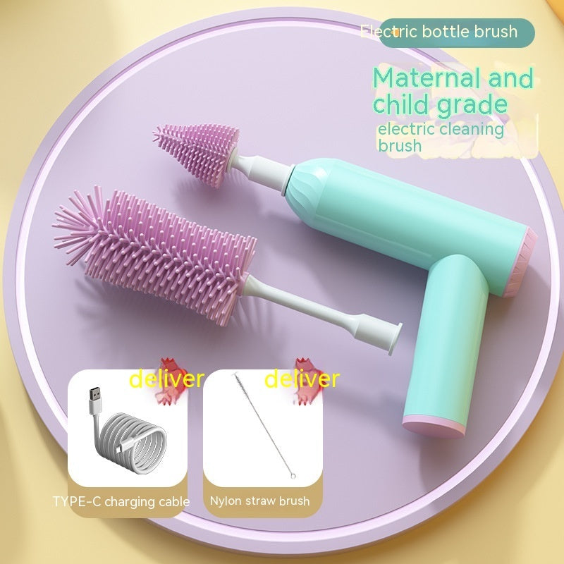 Multi Functional Electric Sponge Silicone Cup Brush
