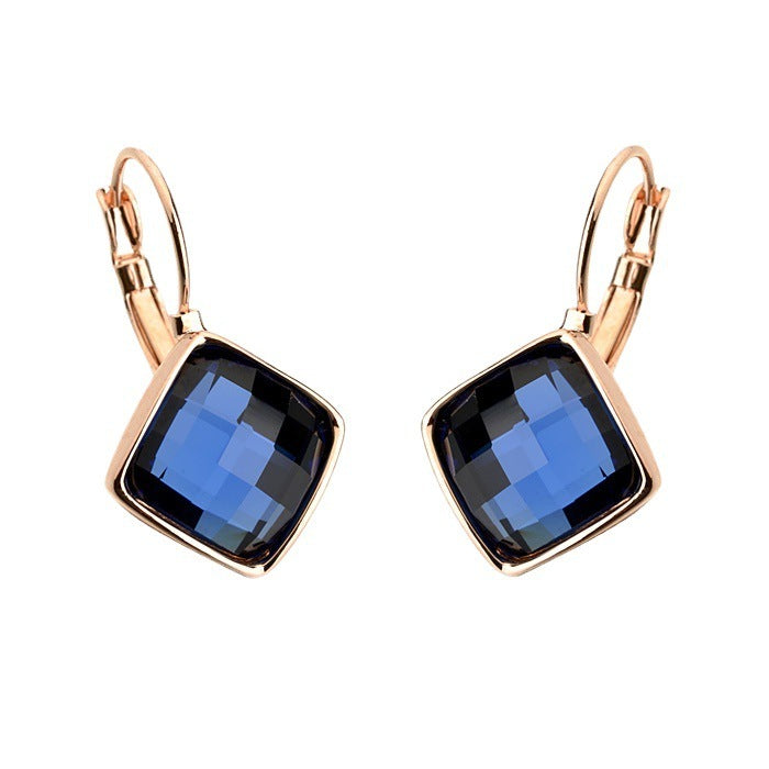 Korean Style Graceful Earrings Simple Square