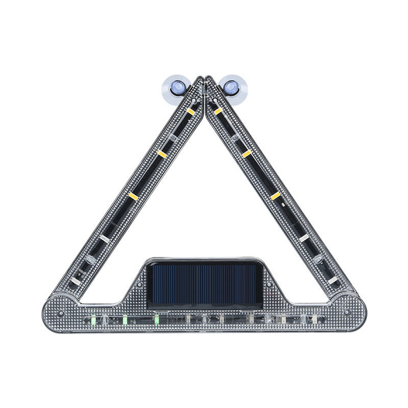Solar Warning Light Car Anti-collision Flash Emergency Light