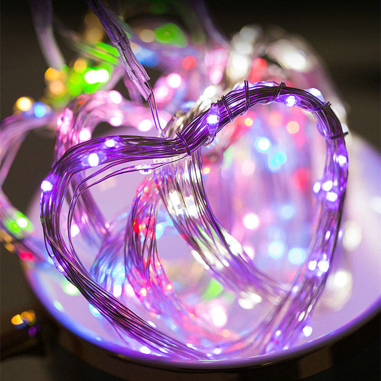 USB Copper Wire LED String Lights 10M 100 Lights