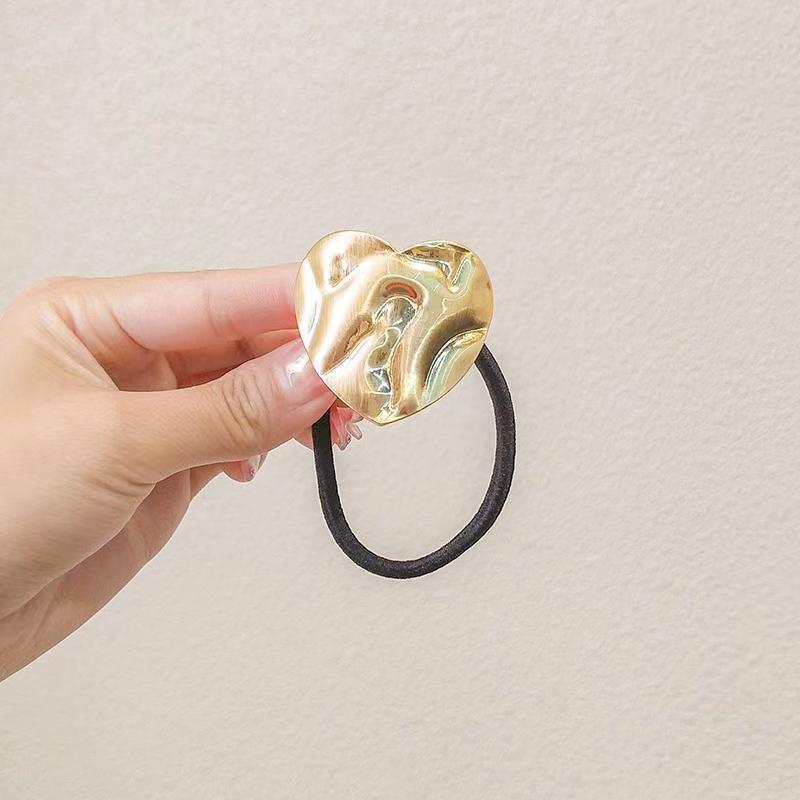 F130 Metal Hair Band Hair Band Korean Semicircle Simple Internet Celebrity