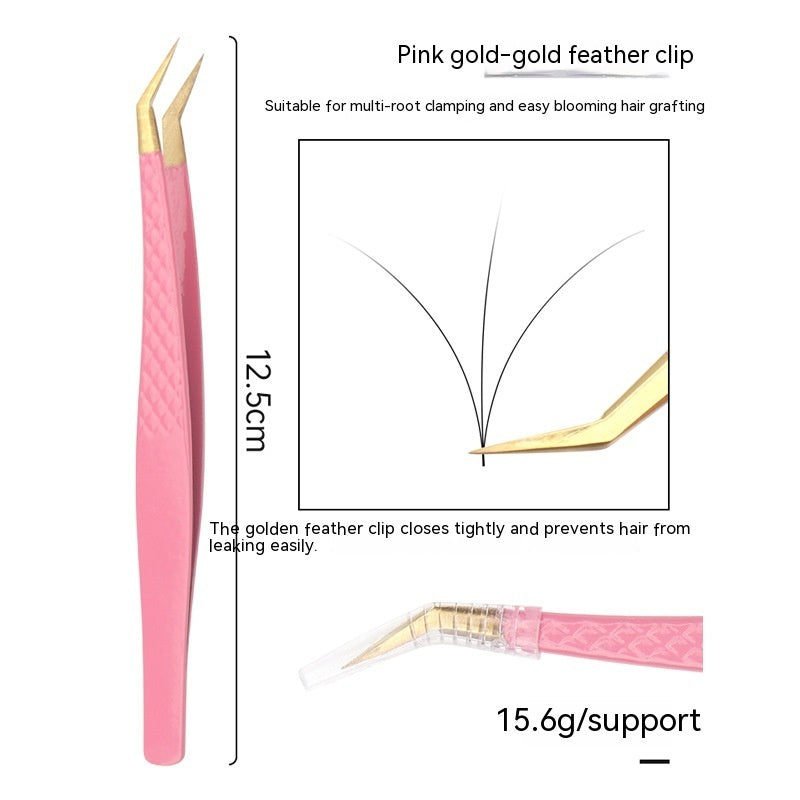 Fish Pattern Tweezers – Grafting False Eyelashes Extension Tool