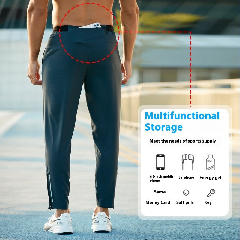 Sports Trousers Men's American Style Loose Quick-drying Breathable