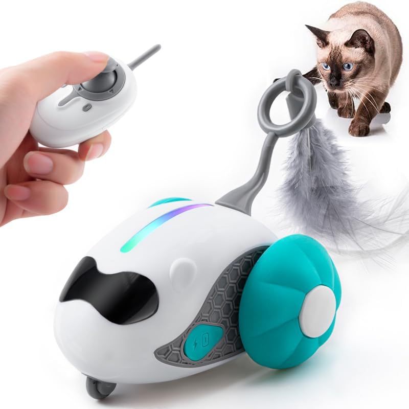 Smart Rechargeable Remote-Controlled Interactive Cat Toy