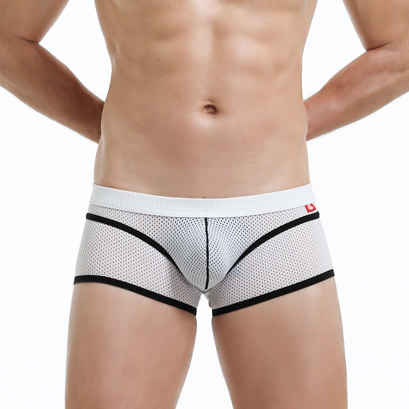 Men's Nylon Breathable Mesh Underwear