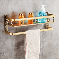 Single layer storage rack