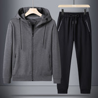 Dark gray ankle binding set