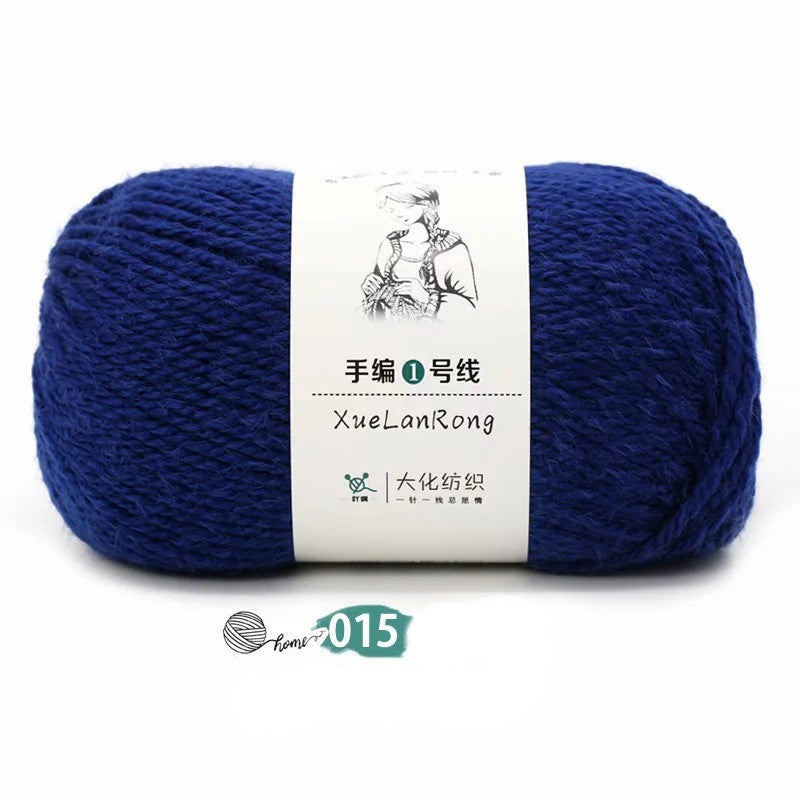 Hand-Knitted Scarf Yarn Ball, 4-Strand Coarse Australian Wool – DIY Knitting, Crochet, and Craft Projects