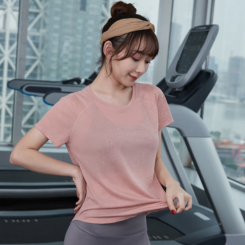 Women’s Loose Fit Sports T-Shirt – Lightweight Gym & Running Training Top