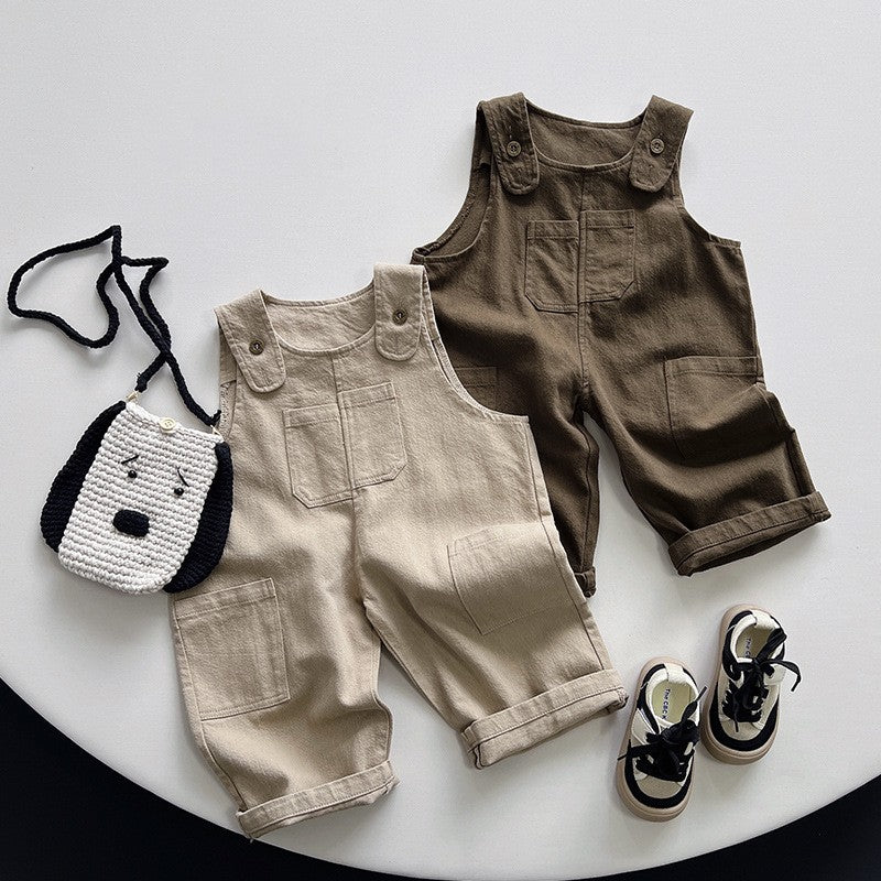 Boys' Overalls Autumn Leisure All-matching
