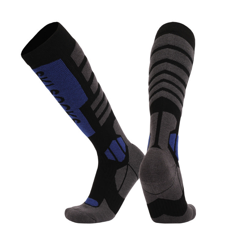 Merino Wool Ski Socks – Thick Towel Bottom for Comfort