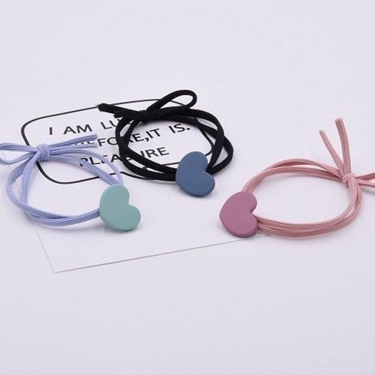 Simple Cute Love Hair Rope Bow