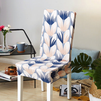Elastic Siamese Solid Color Stretch Office and Hotel Chair Cover
