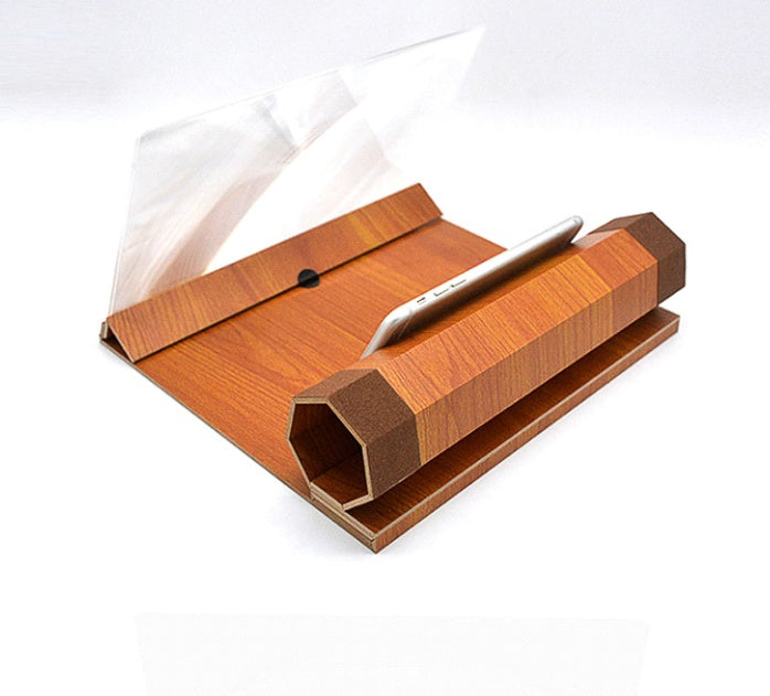3D HD Mobile Phone Screen Amplifier with Foldable Stand – Radiation-Proof