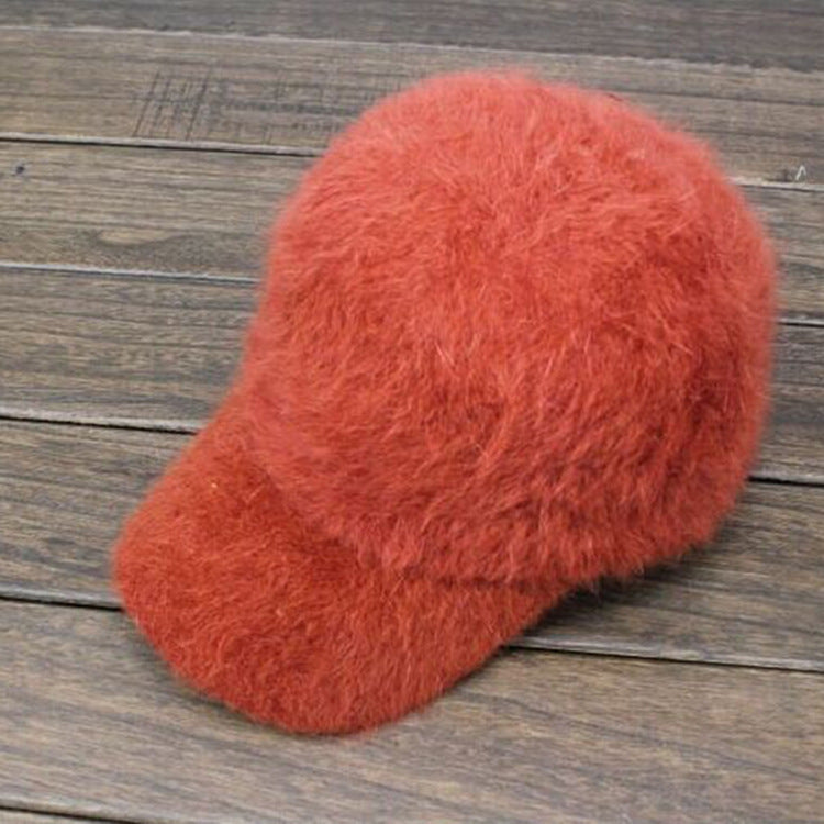 Shangtu Rabbit Fur Warm Knit Cap