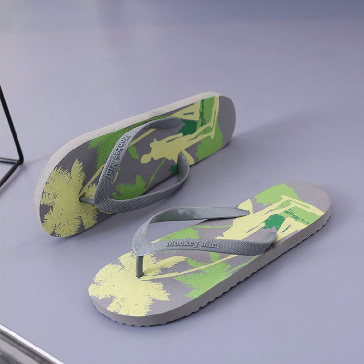 Unisex Camouflage Flip Flop EVA Sole Beach Sandals