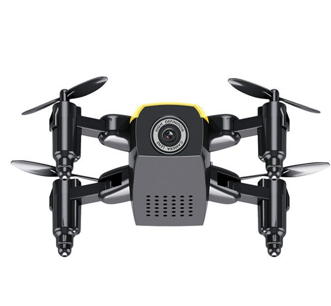 Micro Foldable RC Drone – Quadcopter Toy with Camera, 3D Steering Wheel Remote, WiFi APP Control, Kids Gift Helicopter