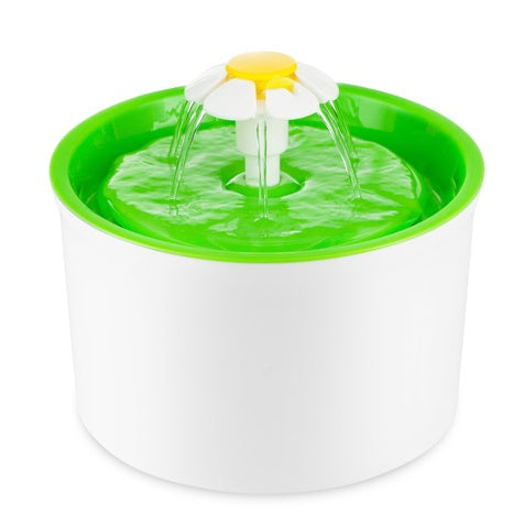 Fashion Automatic Lower Style DogKitten Water Drinking Pet Fountain Pet Bowl Drink Dish Filter