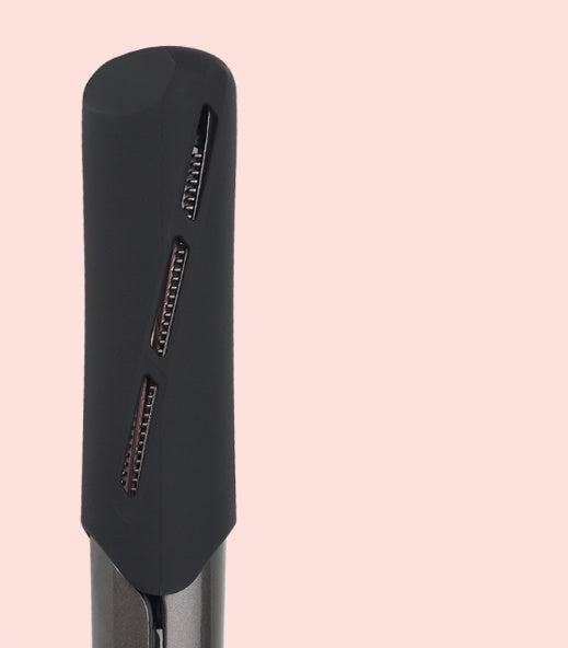 2-in-1 Professional Hair Straightener and Crimper Wet/Dry Curling Comb