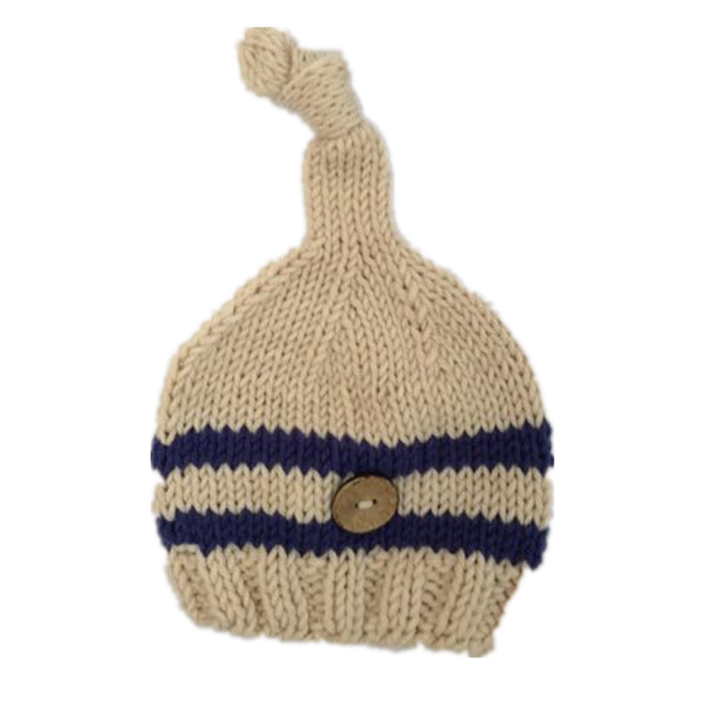 Unisex Knit Sleeveless Sweater Set Two Piece For Newborns