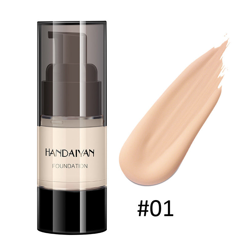 Silicone Full Coverage Liquid Foundation For Dark Skin