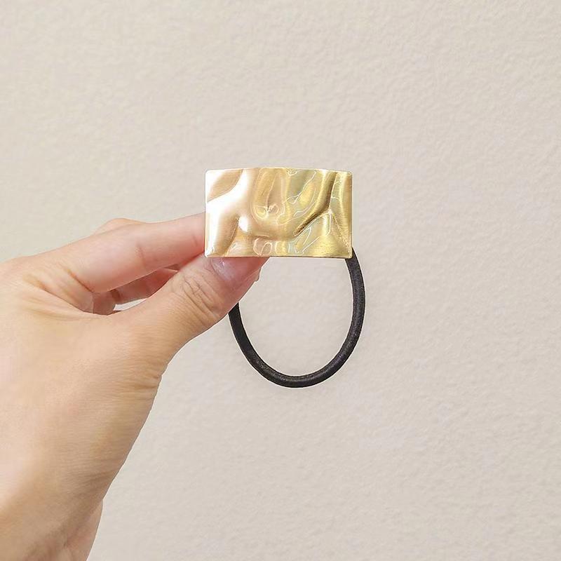 F130 Metal Hair Band Hair Band Korean Semicircle Simple Internet Celebrity
