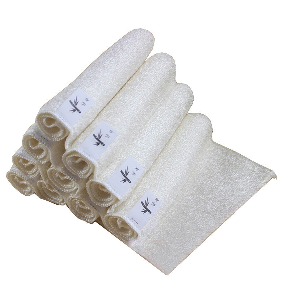 Bamboo Fiber Kitchen Cloth – Super Absorbent & Reusable Cleaning Towel