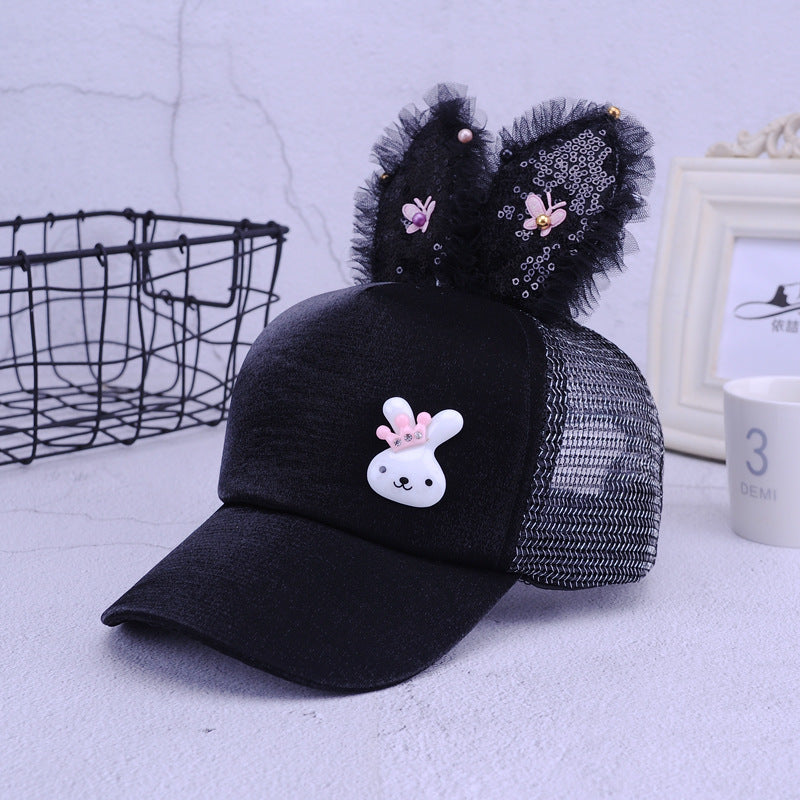 Sequined Ear Cap