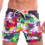 Men's Swim Boardshorts Spandex Polyester Regular Fit