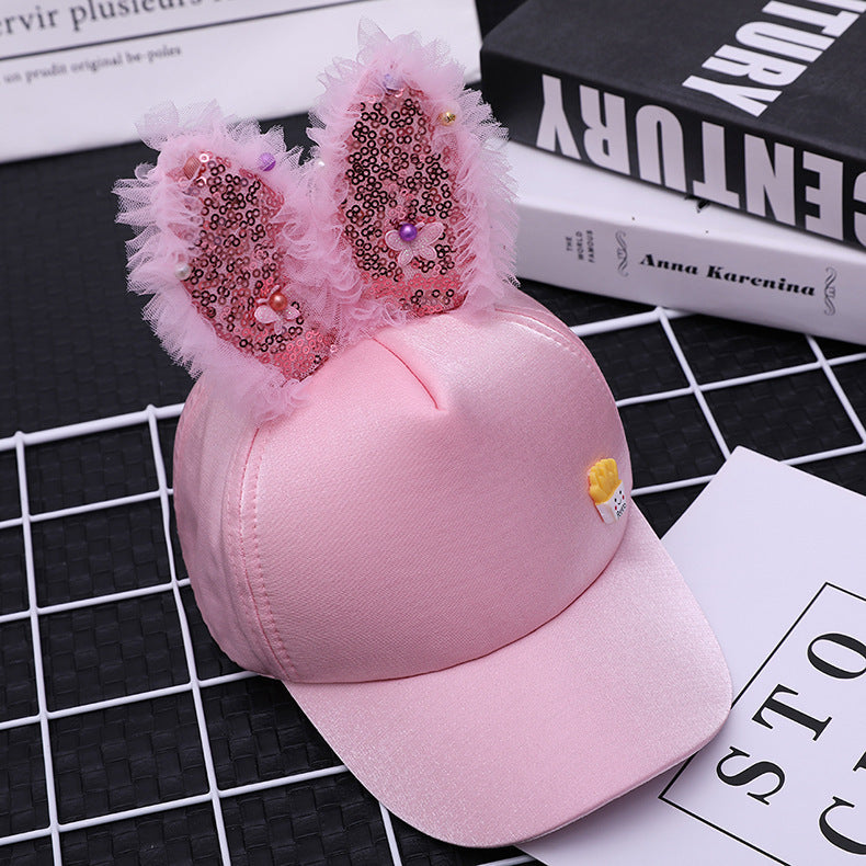 Sequined Ear Cap