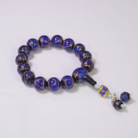 Barrel Beads Blue