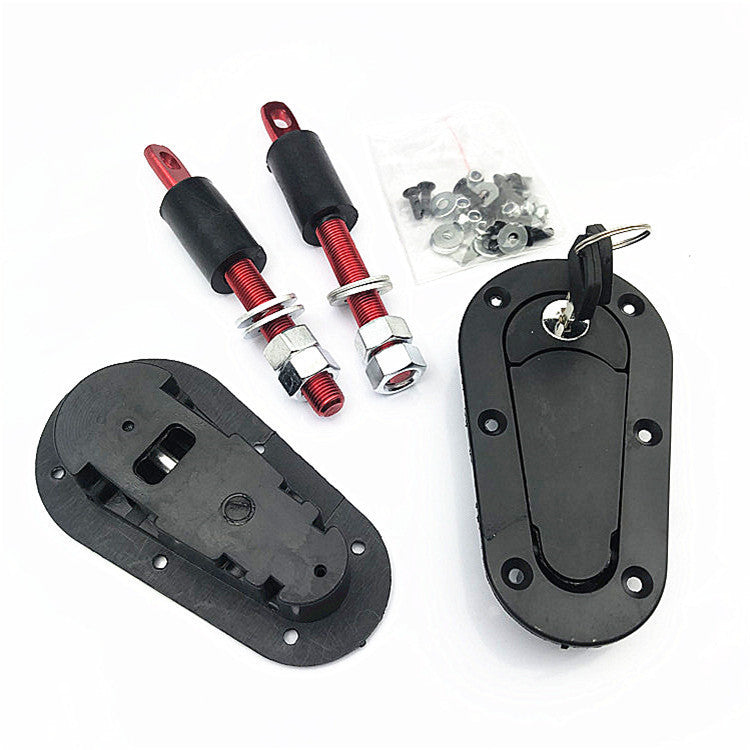 Racing Car Front Hood Lock, Modified Part