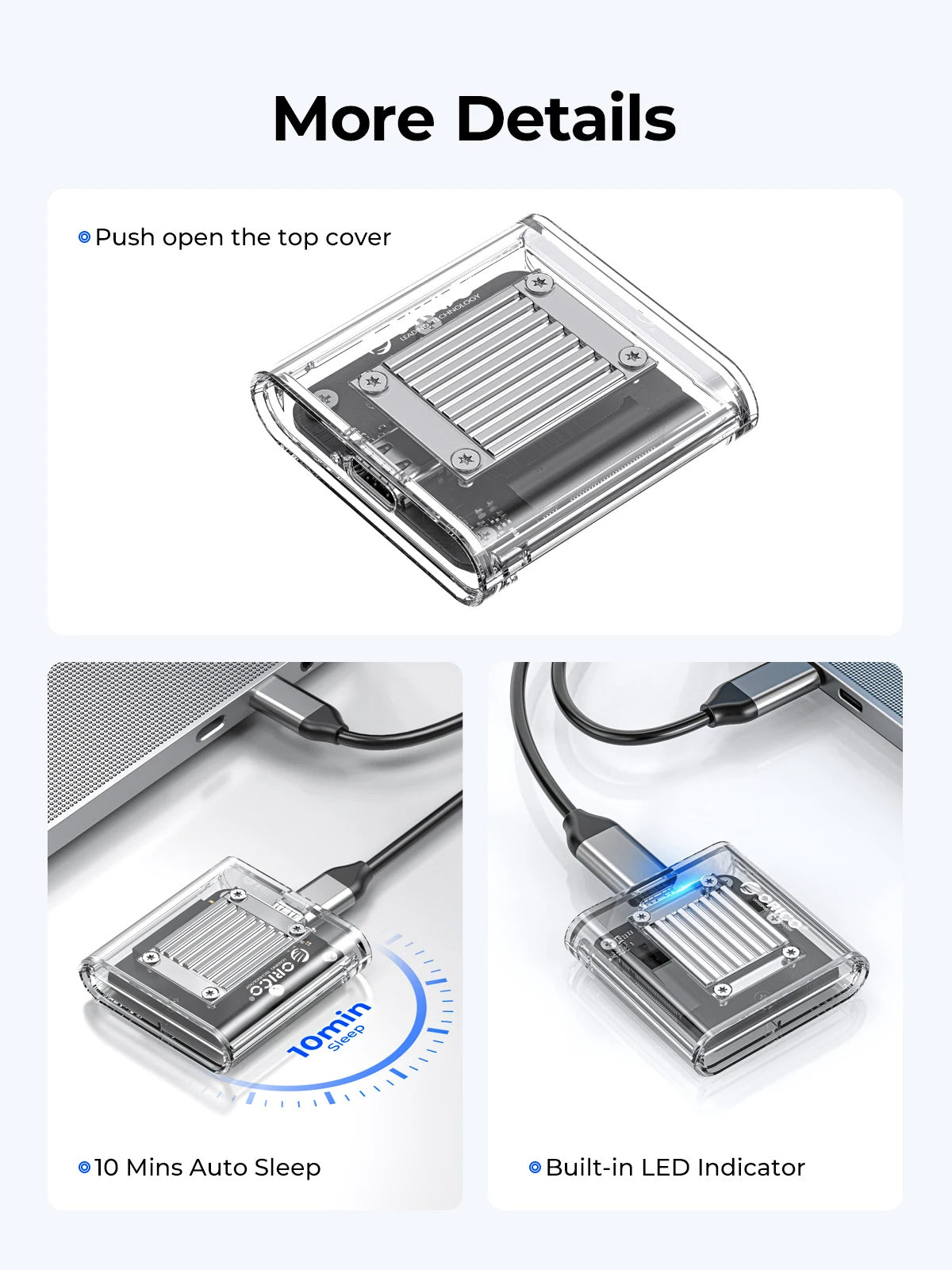 TC20 2230 External SSD Hard Disk Box – Dedicated Storage Enclosure