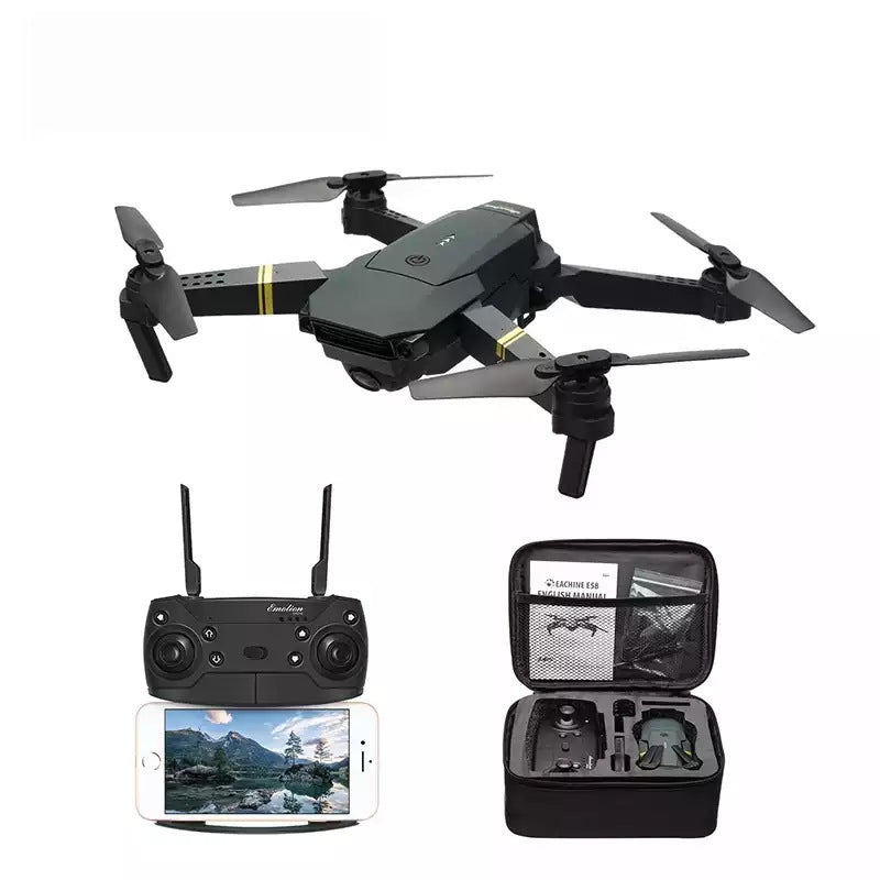 E58 Foldable Drone – WiFi FPV Quadcopter with HD Camera and Altitude Hold