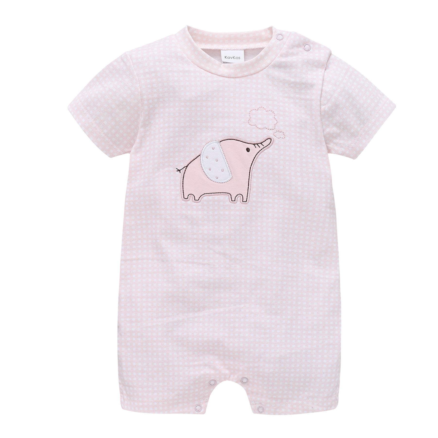 Male Cartoon Cotton Romper Baby Jumpsuit Summer Children's Clothing