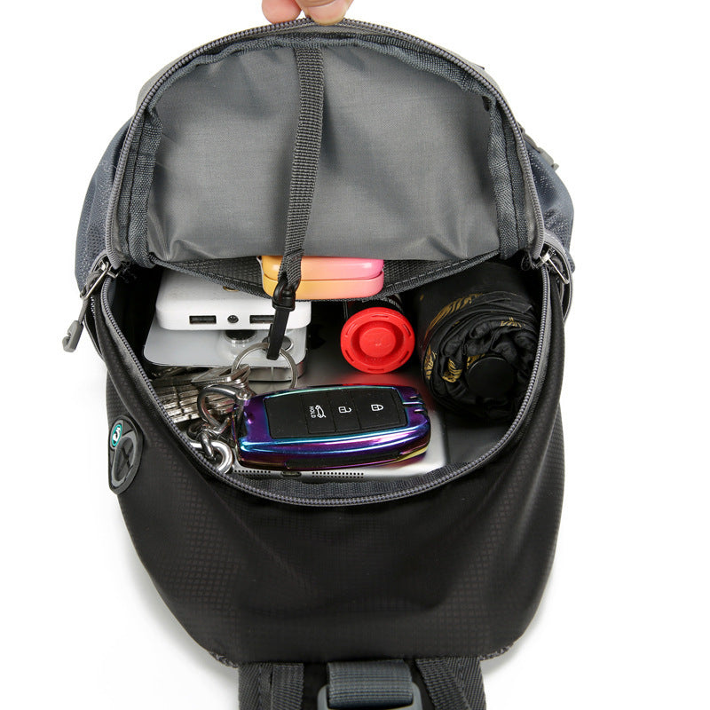 Men's Lightweight Outdoor Trendy Nylon Multifunctional Waist Bag