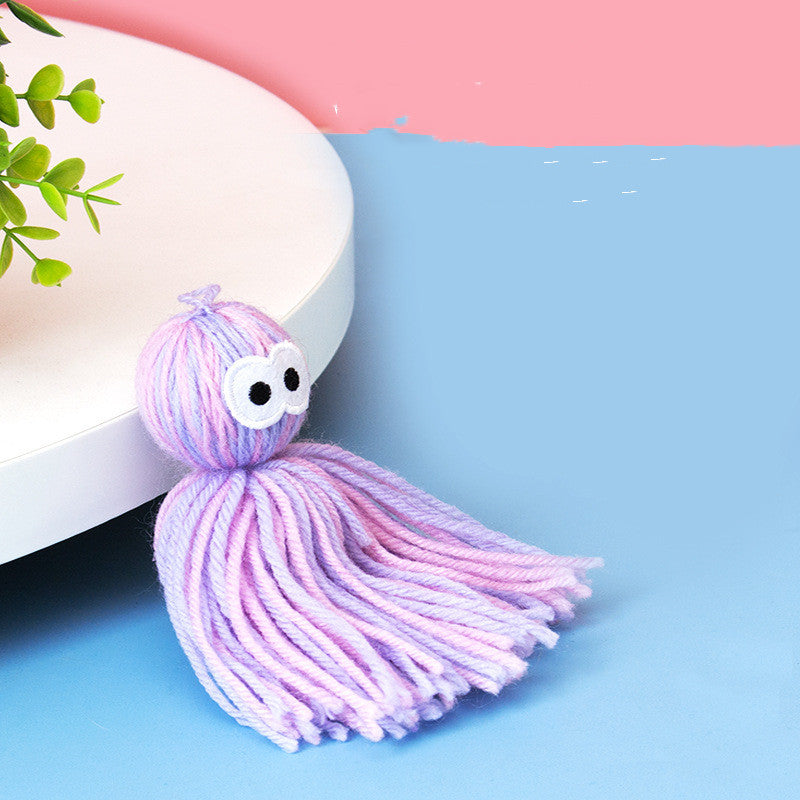 Pet Cat Can Hang Bite-resistant Woolen Yarn Ball Toys