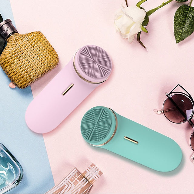 Silicone Electric Facial Cleansing Brush