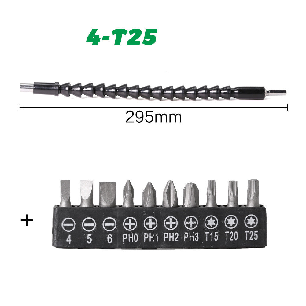 1/4" Hex Flexible Drill Bit Extension – Bendable Shaft, Magnetic