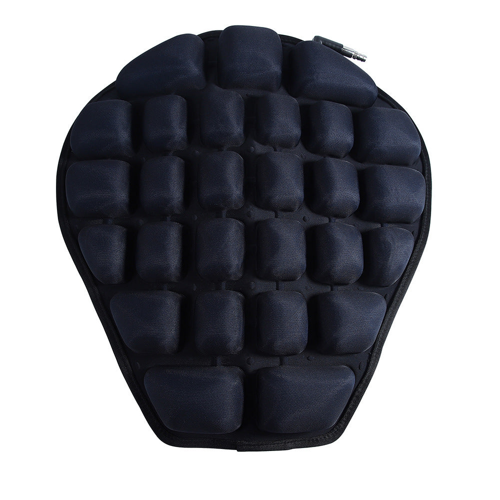 Three-Dimensional Motorcycle Seat Cushion Airbag