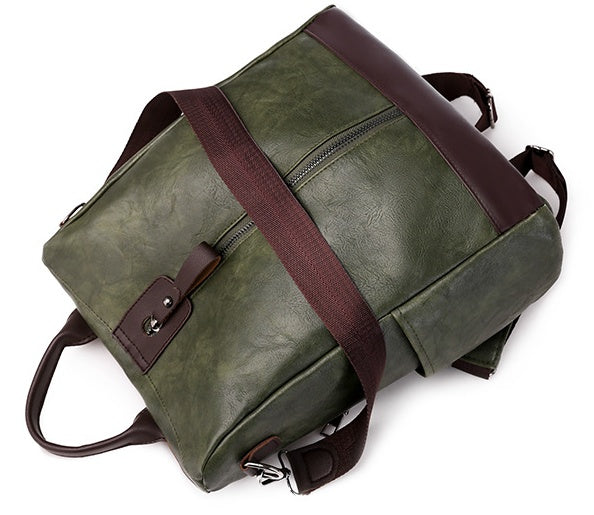Anti-theft Soft Leather Backpack for Women