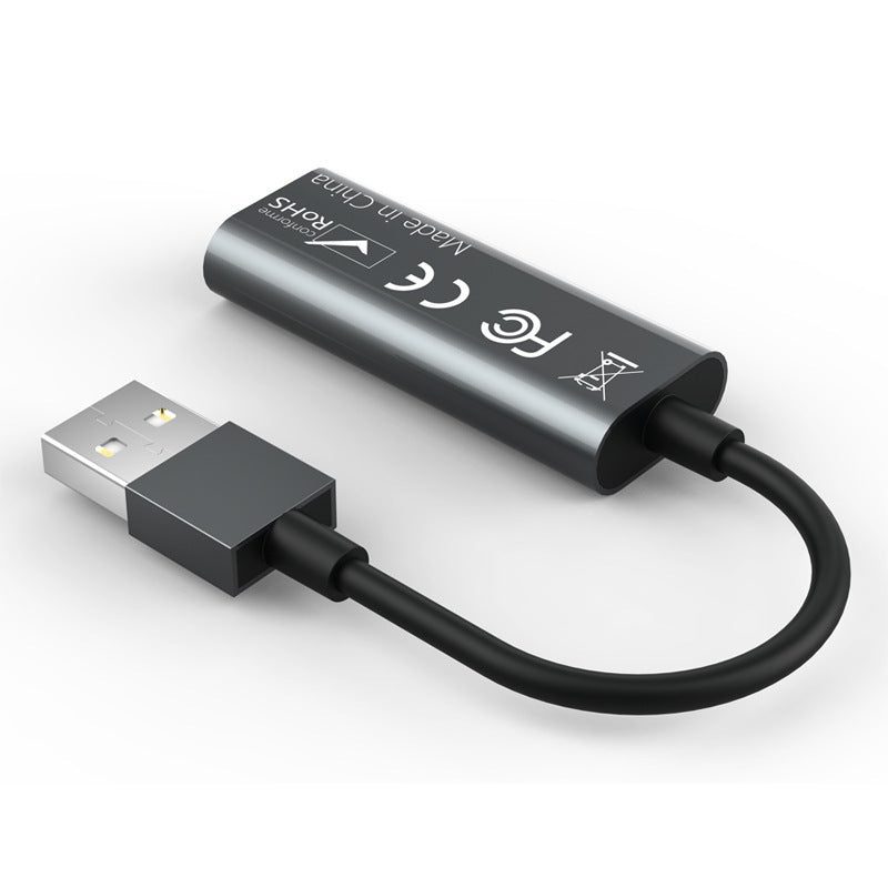 Game Live Streaming HDMI To USB 2.0 With Cable Video Capture Card 4k